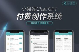 小狐狸AI ChatGPT v2.8.6免授权版源码 可多开独立版 支持微信公众号/H5/小程序 已对接国内主流AI系统