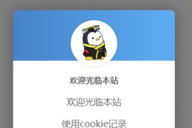 精美公告弹窗网站源码 每24小时弹一次