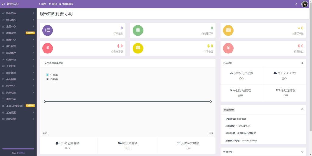 最新彩虹商城知识付费系统时光模板初创版网站源码 新增插件支持分站 第1张 最新彩虹商城知识付费系统时光模板初创版网站源码 新增插件支持分站 第1张