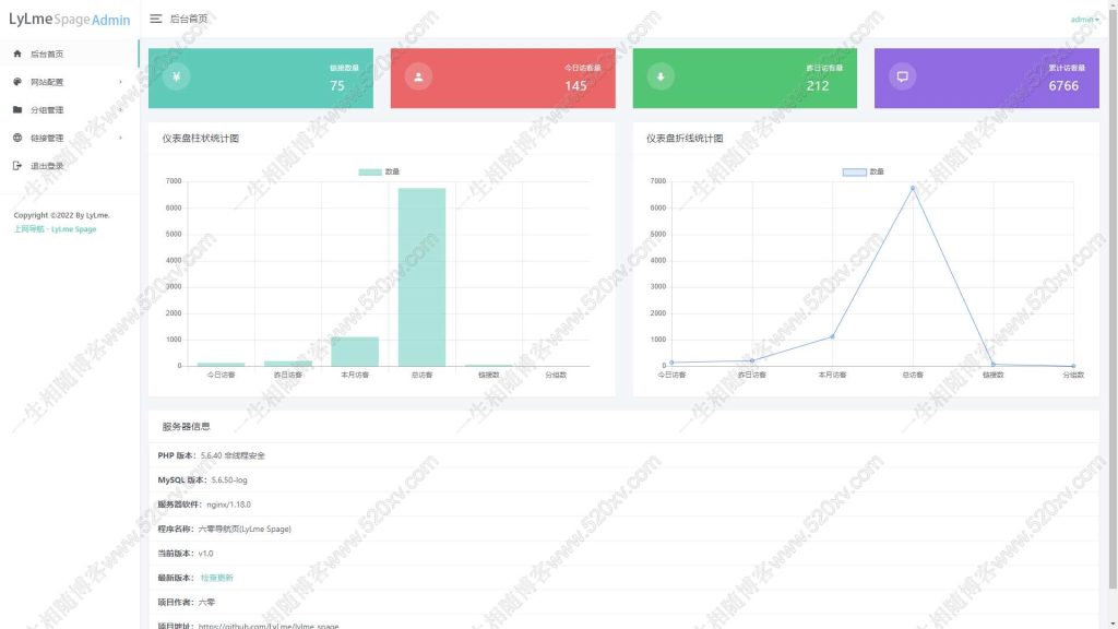 免费网址导航六零导航网站源码(LyLme Spage) v1.7.0最新版内置多个模板 第4张 免费网址导航六零导航网站源码(LyLme Spage) v1.7.0最新版内置多个模板 第4张